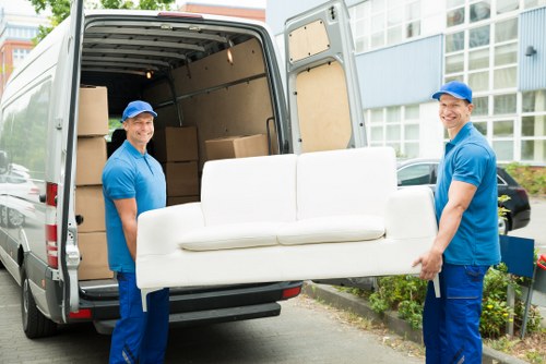 Local removals team assisting with a move in Queens Park