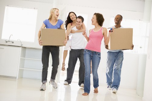 Local home move planning in Queens Park with residential streets and moving van access