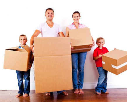 Van-based moving service for a Queens Park home move
