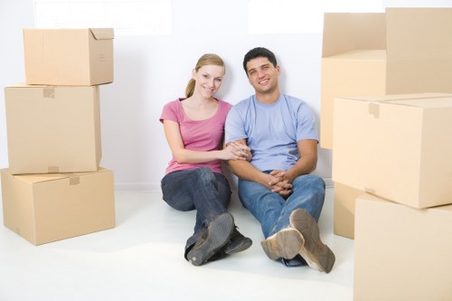 Local movers assisting with house relocation in Queens Park
