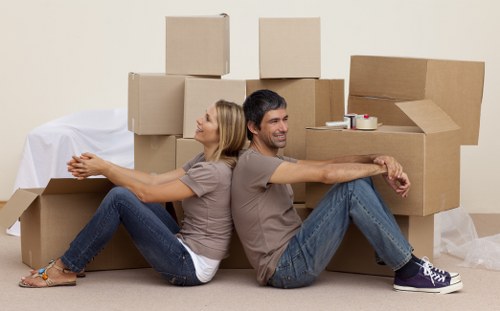Careful handling of flat and apartment moves in Queens Park with stair access
