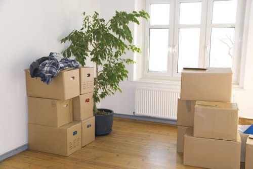Unpacking service helping set up a new Queens Park property