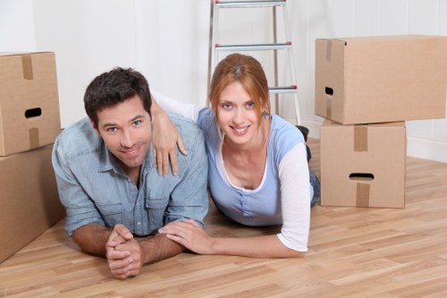 Safe loading of furniture into a removal van in Queenspark