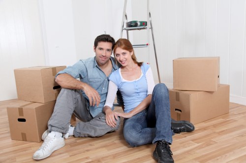 Queens Park residential property move with access challenges