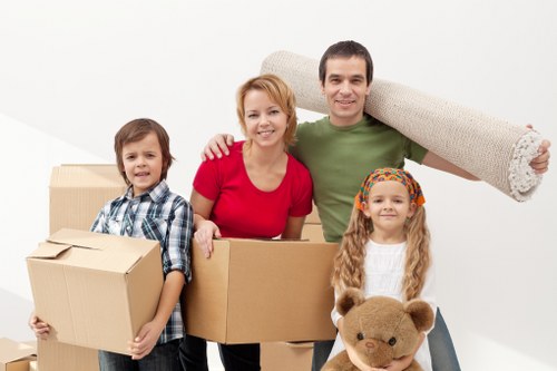 Queens Park street access and loading considerations for office moving day