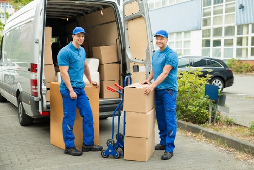 Loading furniture for a Queens Park house or flat move