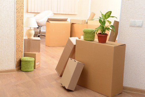 Packing and preparing household items for transport in Queens Park